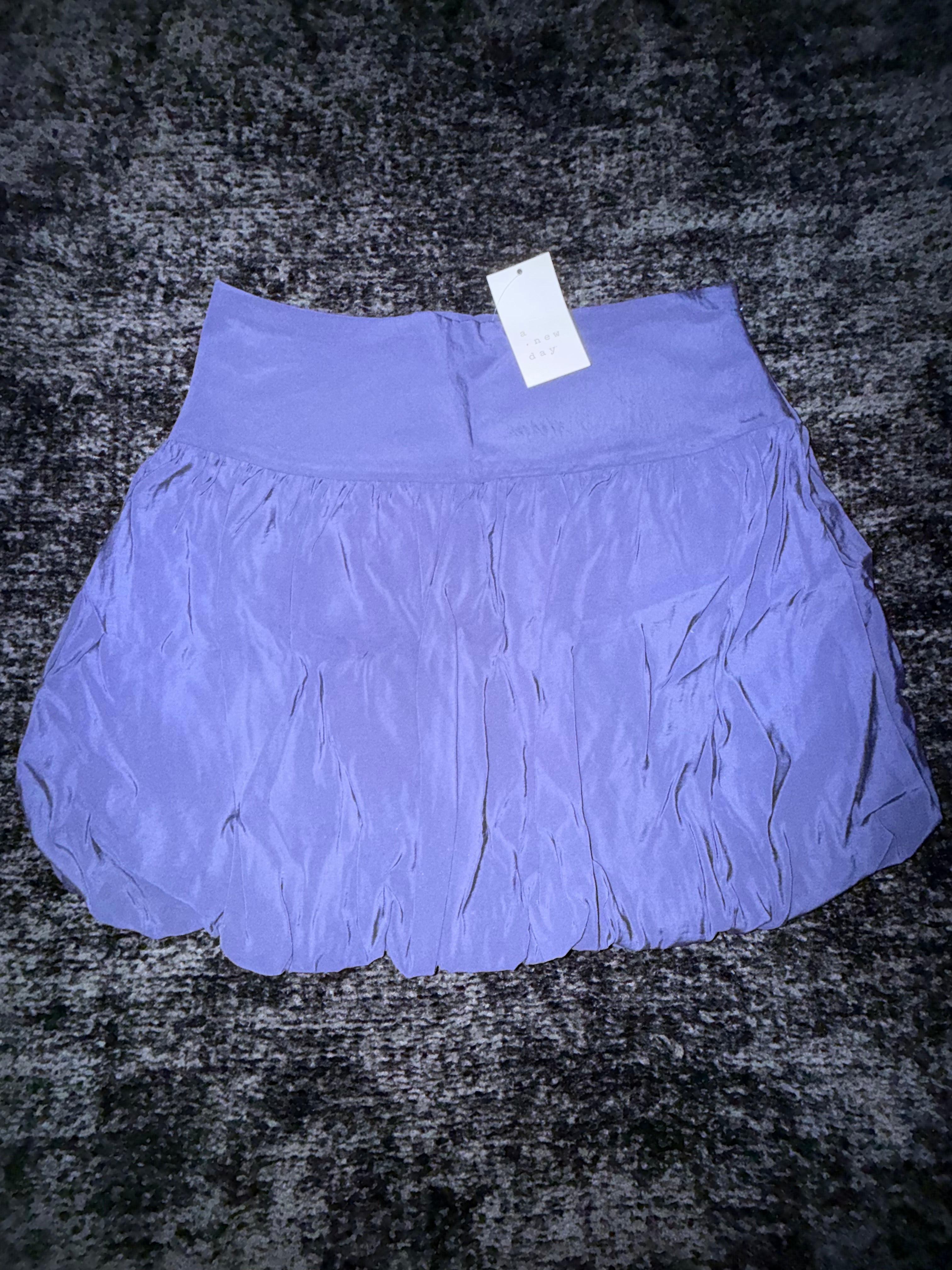 A New Day Blue Puffy Skirt