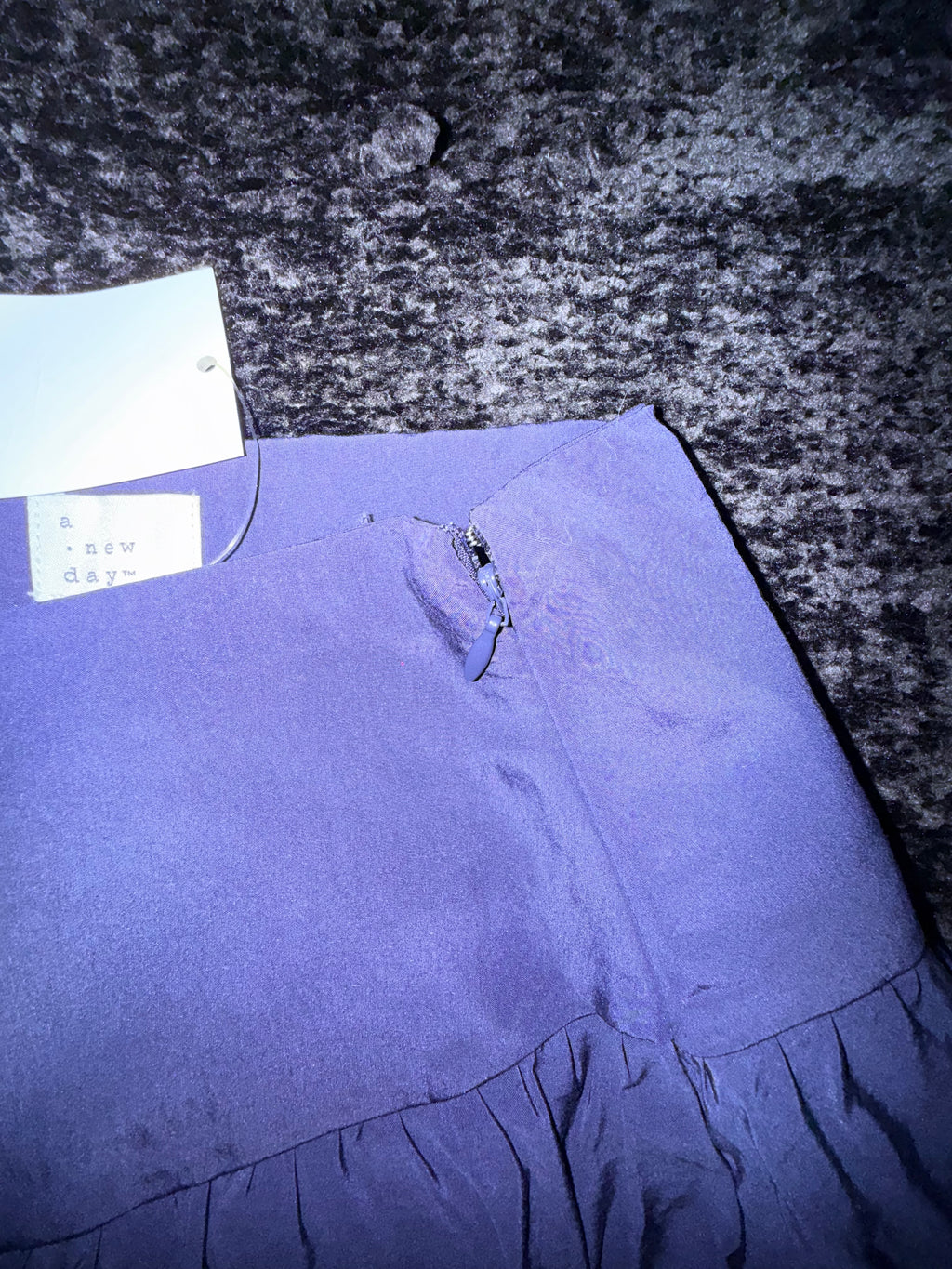 A New Day Blue Puffy Skirt