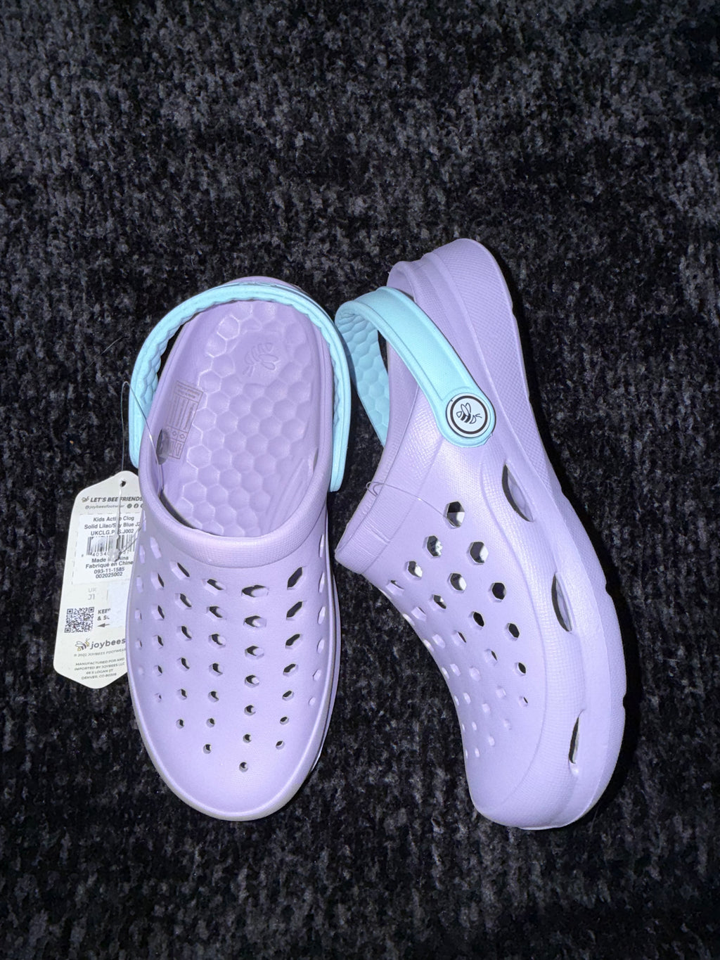 Joybees Purple Clogs